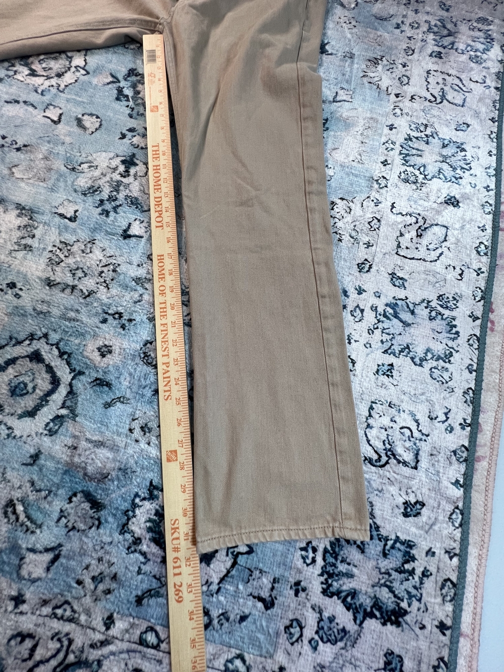 Indigo People Men Olive Straight-Leg Pants 32Wx32L - Picture 3 of 11
